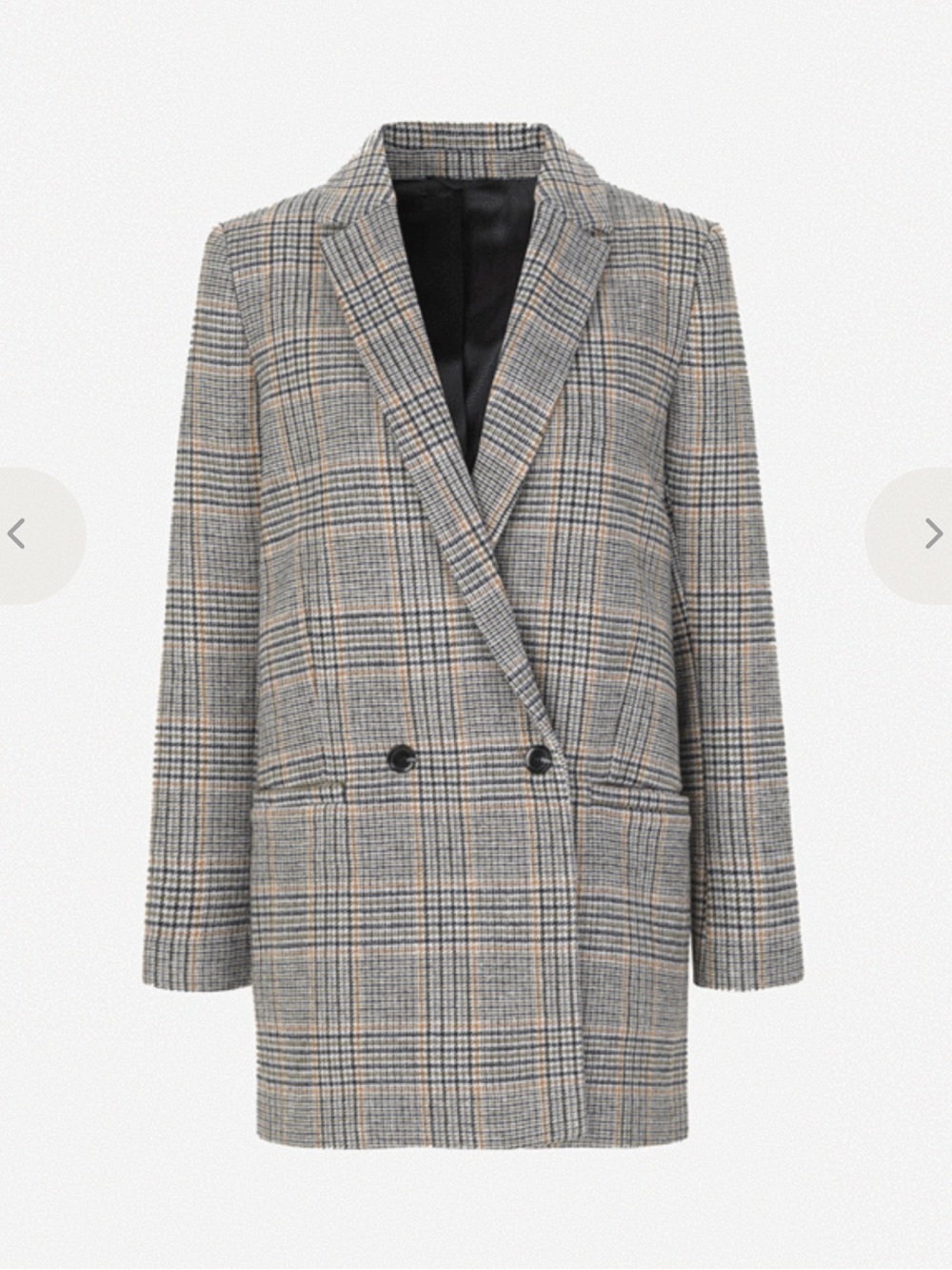 SAMSØE SAMSØE
DITTE JACKET - CARAMEL CHECK